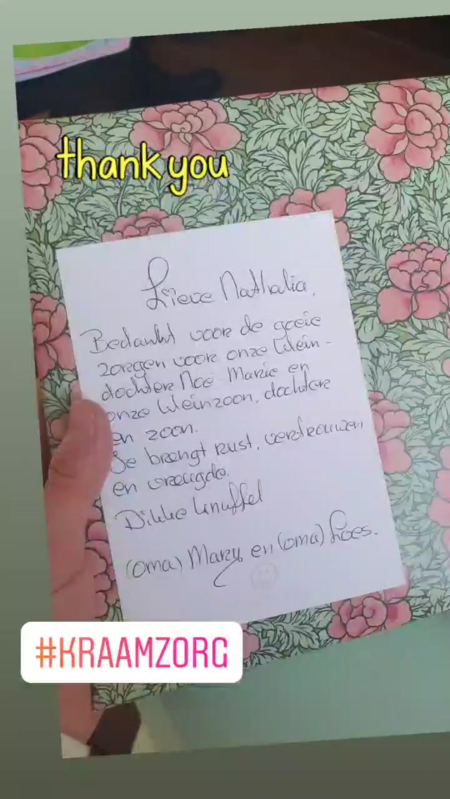 Photo of the card, (oma) Mary en (oma) Roos