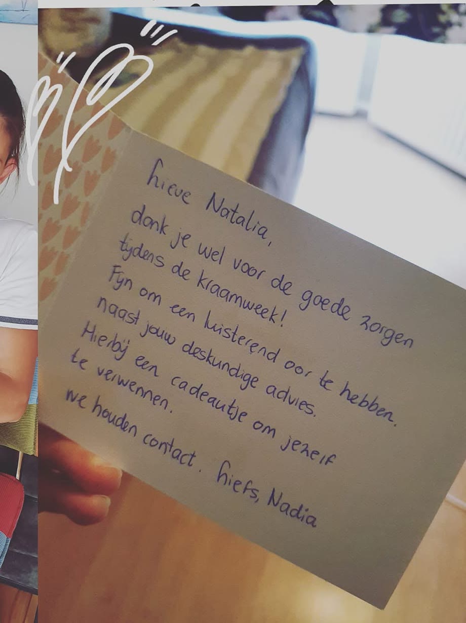 Zdjęcie kartki, Nadia